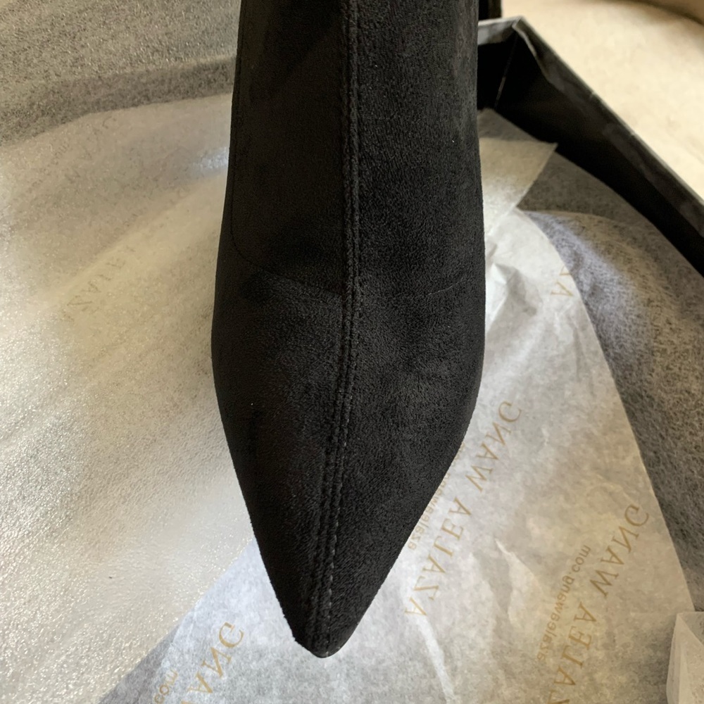 Azalea Wang Skull Ankle Boots Sculpted Booties - Picture 10 of 13